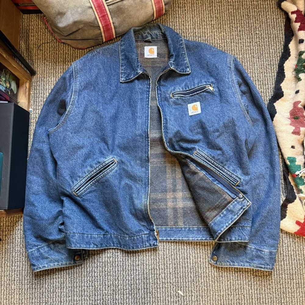 Carhartt × Streetwear × Vintage Vintage 90s Denim… - image 1