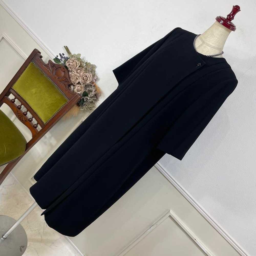 Excellent condition, plus size, black formal mour… - image 10