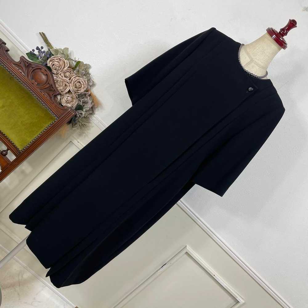 Excellent condition, plus size, black formal mour… - image 3