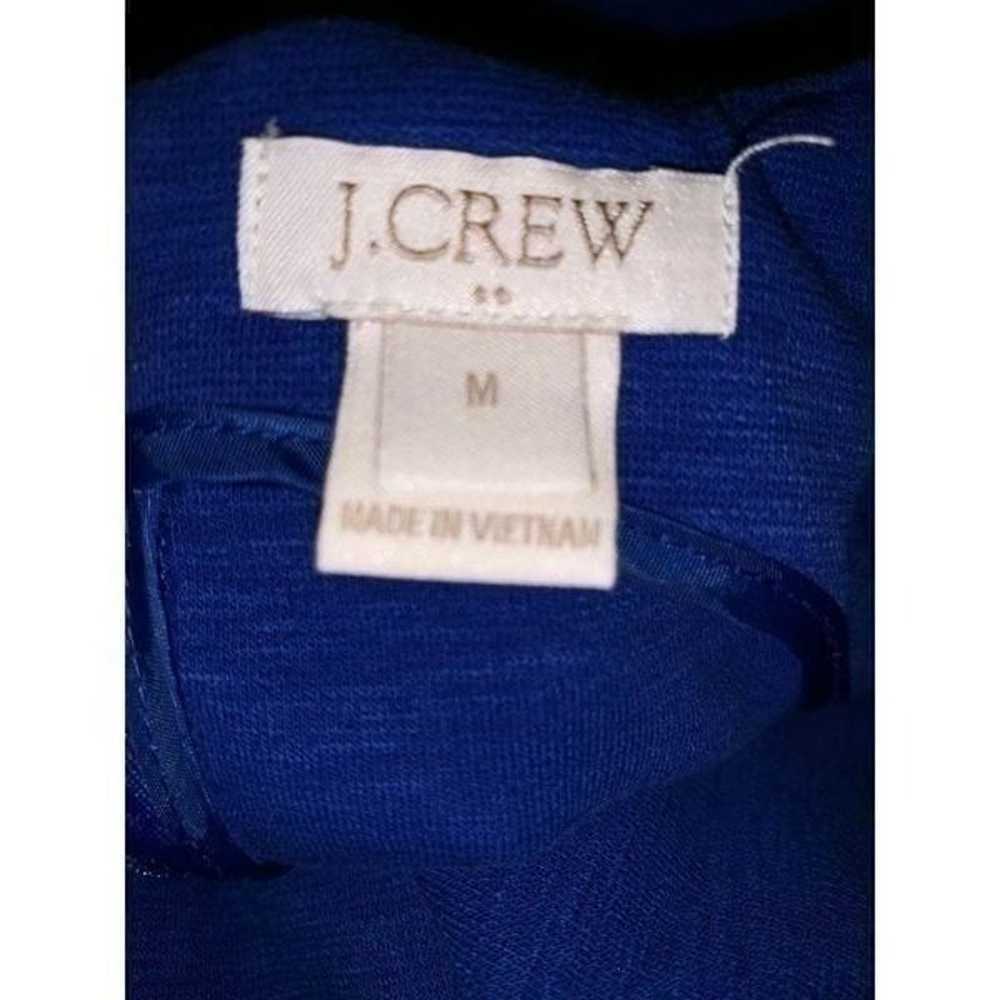 J.crew Royal Blue A-line Dress Size M - image 5