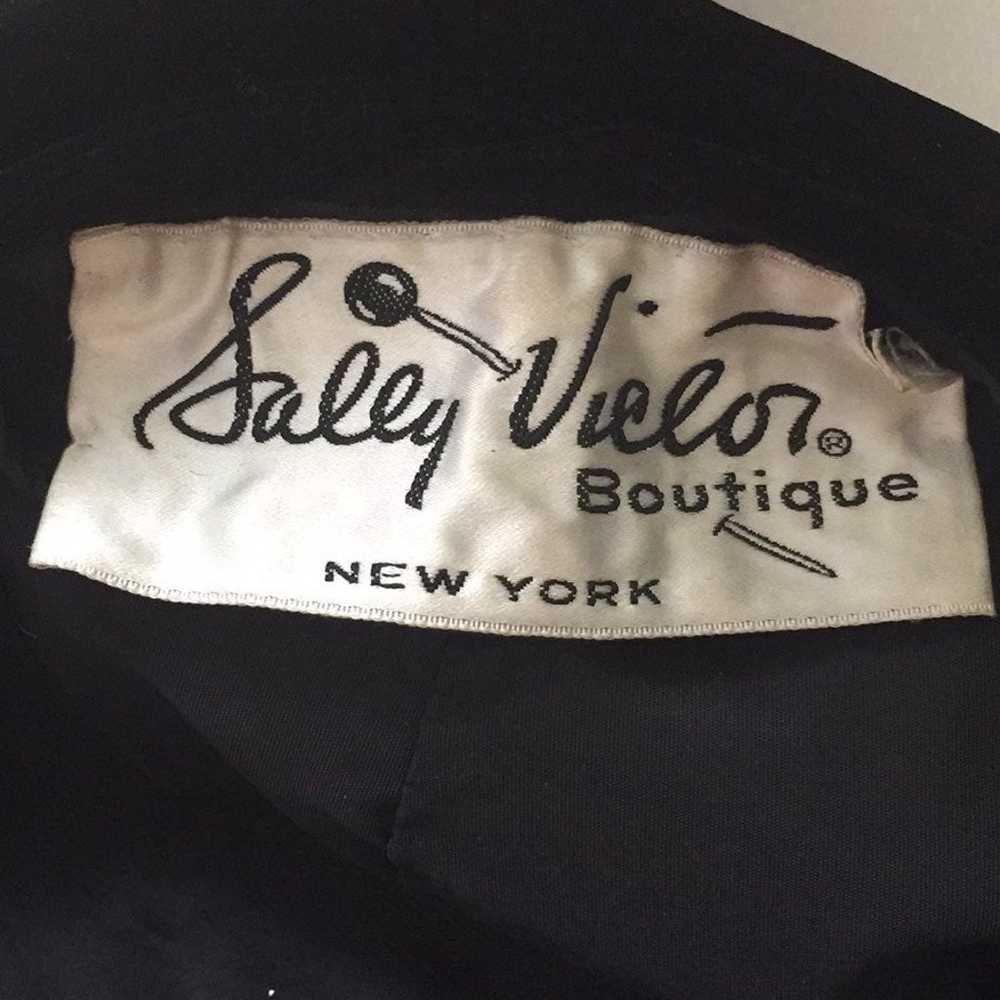 Vintage Sally Viclor Velour beret - image 4