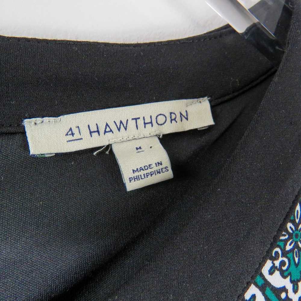 41 Hawthorn Blue, White, & Black Dress Geometric … - image 6