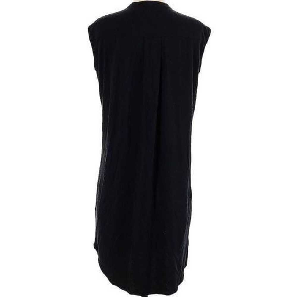 Eileen fisher dress black dress lyocell stretch t… - image 2