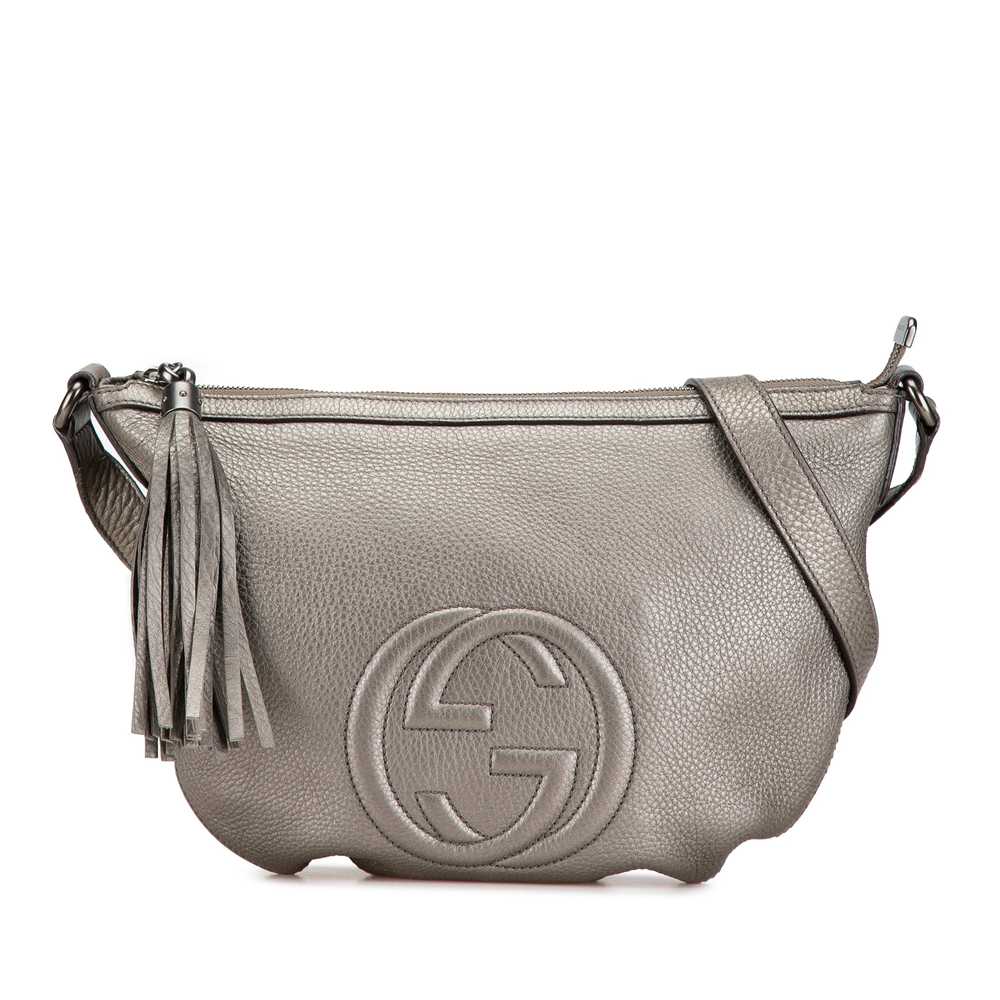 Gold Gucci Leather Soho Crossbody - image 1