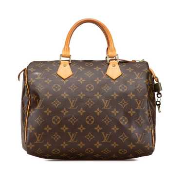 Brown Louis Vuitton Monogram Speedy 30 Boston Bag - image 1