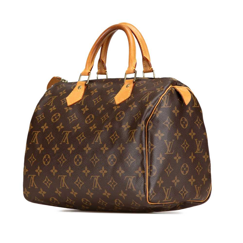 Brown Louis Vuitton Monogram Speedy 30 Boston Bag - image 2