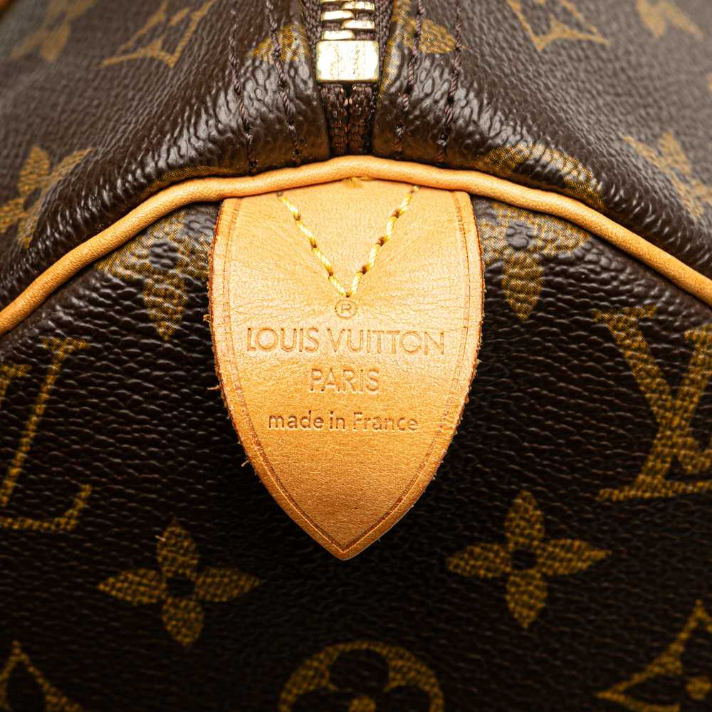 Brown Louis Vuitton Monogram Speedy 30 Boston Bag - image 5