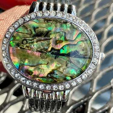 Cuff Genoa abalone shell watch - image 1