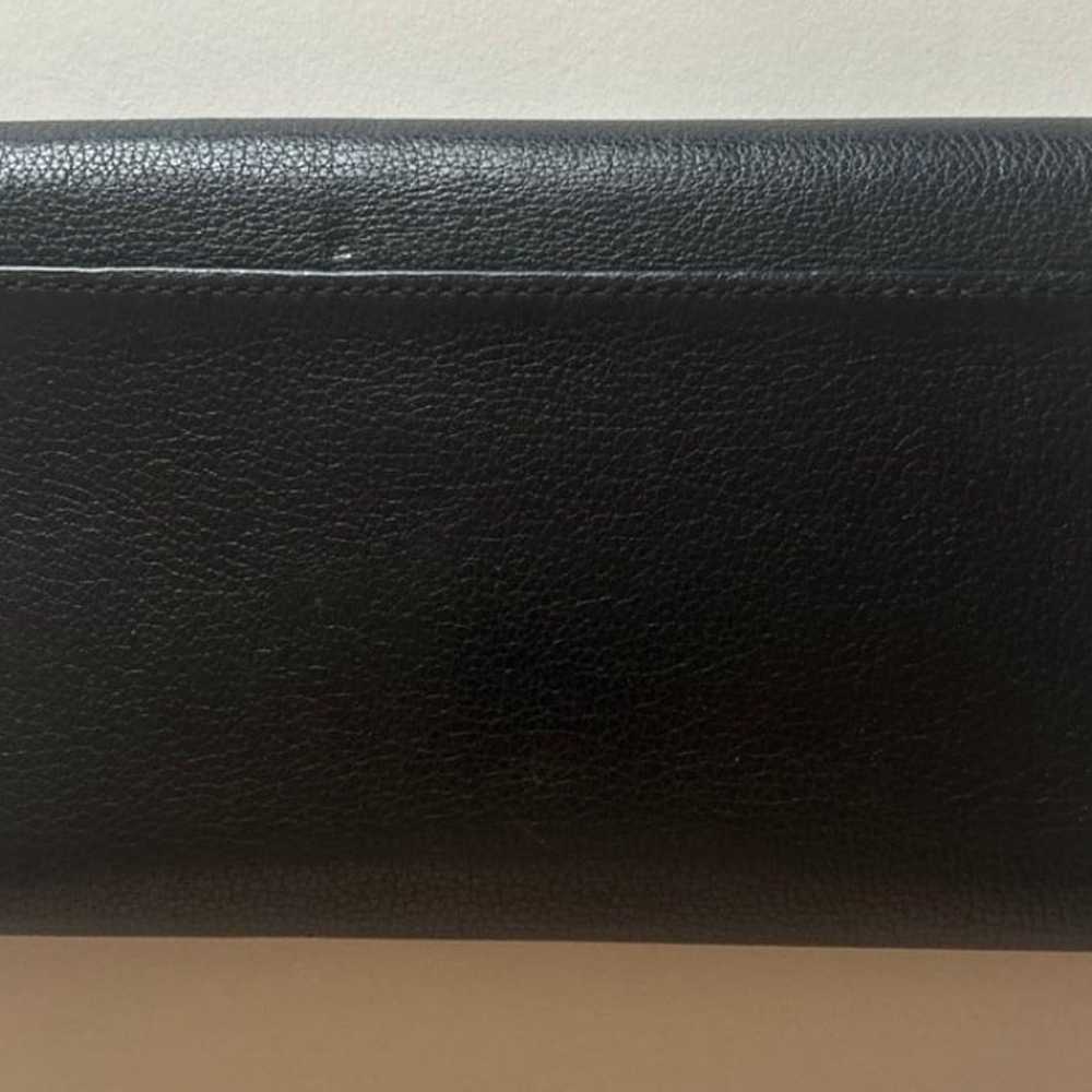 Vintage Coach Wallet in Black Pebbled Leather - image 2