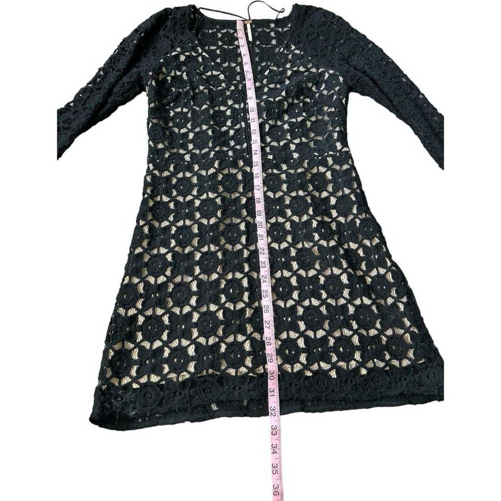 NWOTFree People Back To Black Black Crochet Mini … - image 12