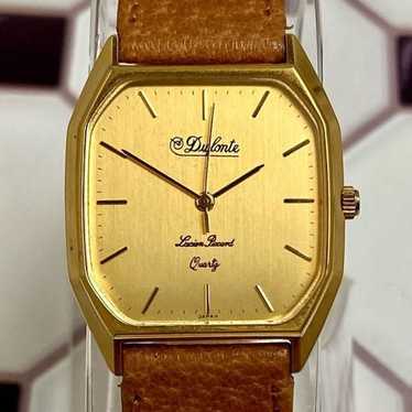 Vintage Lucien Piccard by Dufonte Gold-tone Unisex