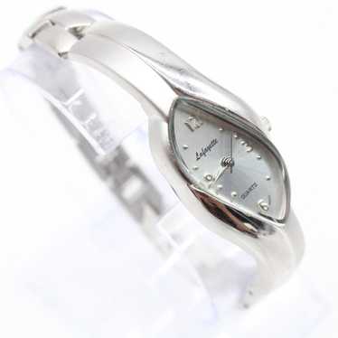 Vintage Lafayette Watch Womens Silver Tone Stainle