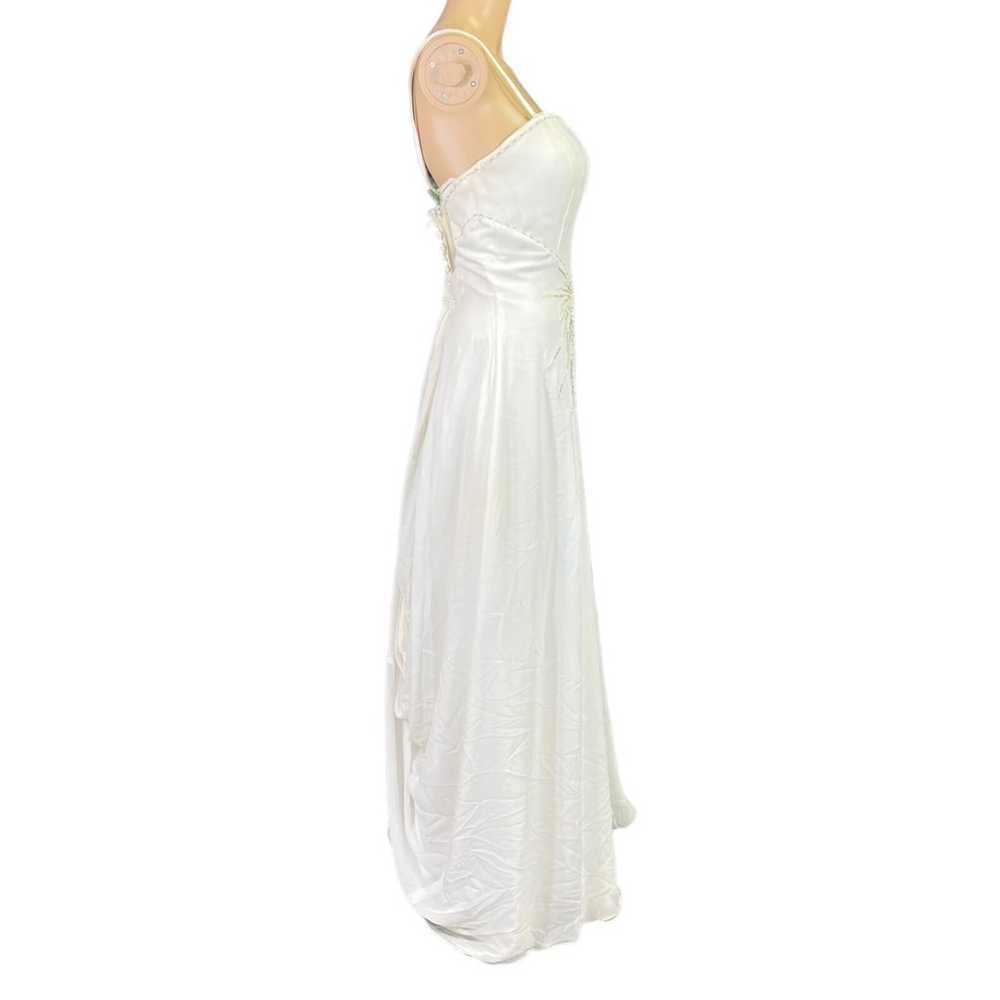 Bonny Womens Wedding Gown Dress Sheer Layered Sle… - image 8