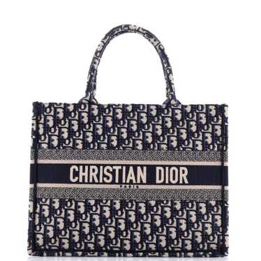 Christian Dior Book Tote Oblique Canvas Medium