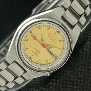 Vintage Automatic 1972 Citizen Mens Silver Watch deals with Gold Face