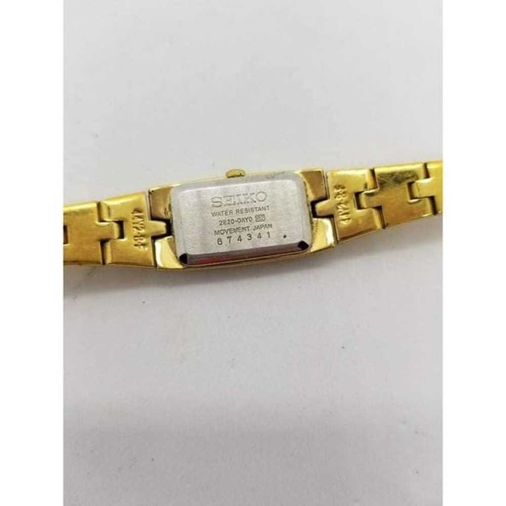 Seiko Womens 2e20-0ay0 Vintage watch - image 5