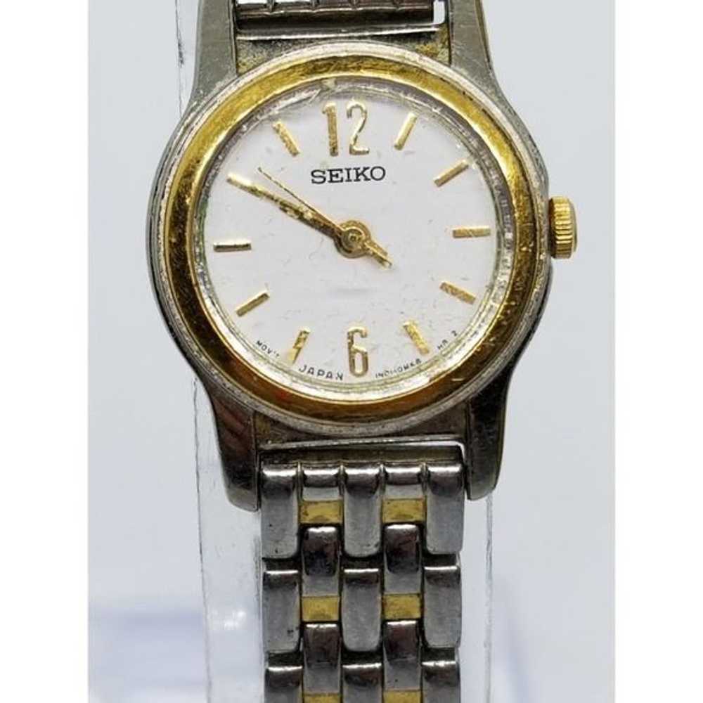 Vintage Seiko Women's Watch 20mm 1n01-0gd0 - image 1