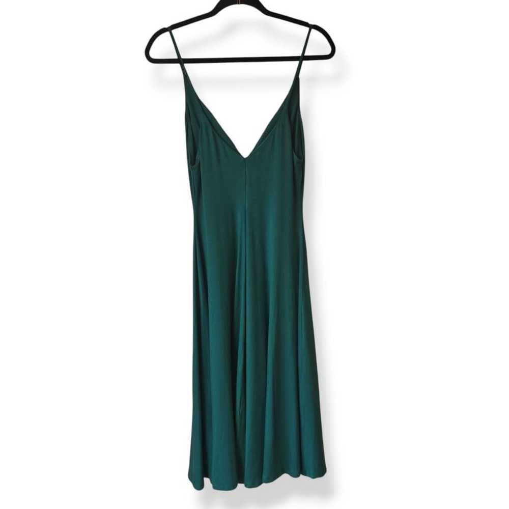 Reformation V Neck Jersey Sleeveless Midi Dress S… - image 4