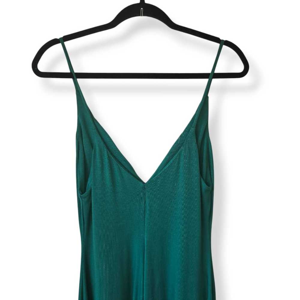 Reformation V Neck Jersey Sleeveless Midi Dress S… - image 5