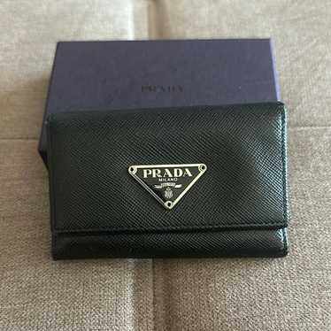 Prada Saffiano Leather Key Case