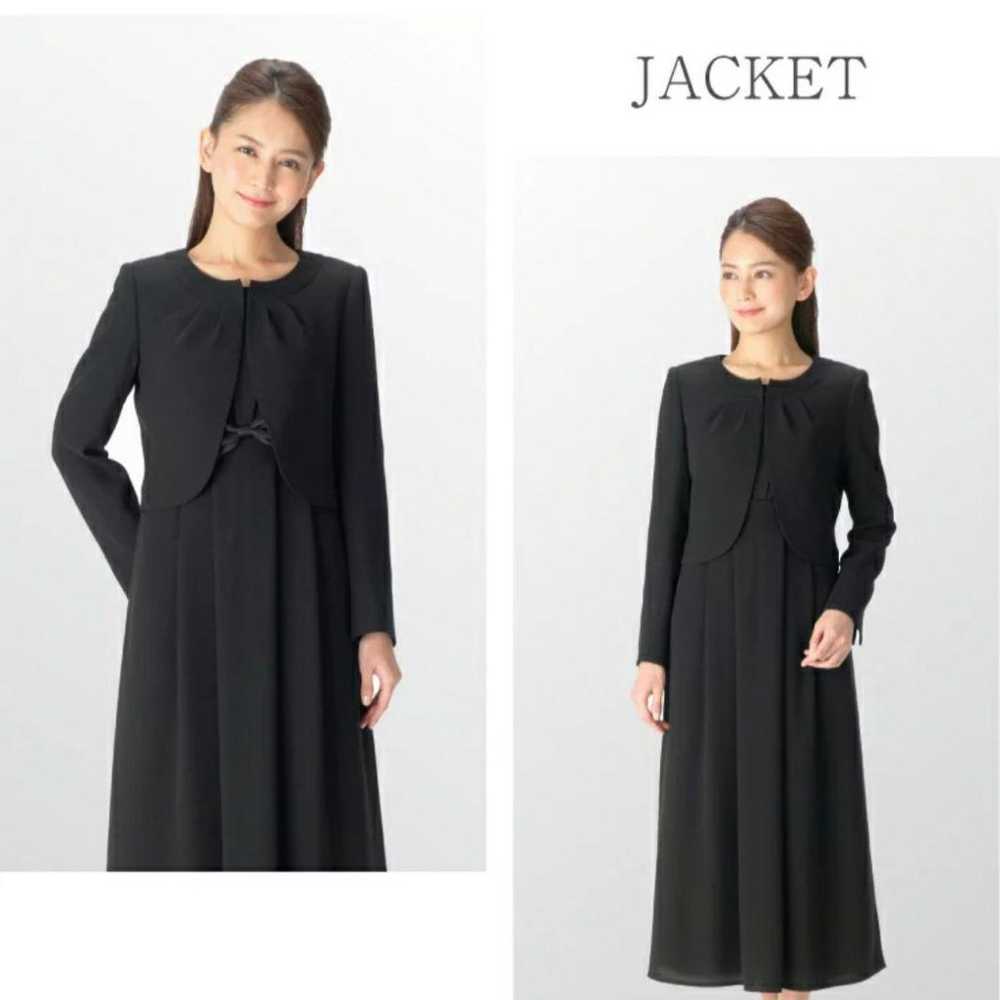 Black formal long dress size 9. - image 3