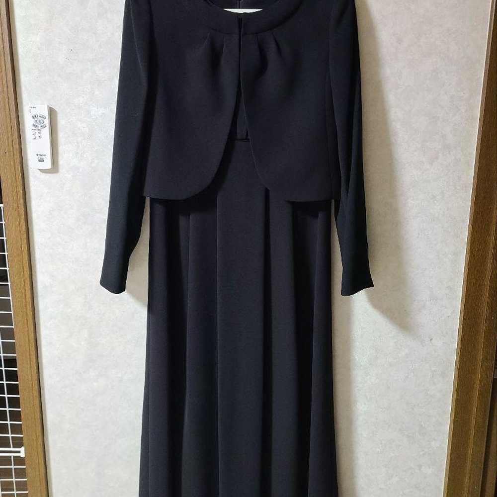 Black formal long dress size 9. - image 6