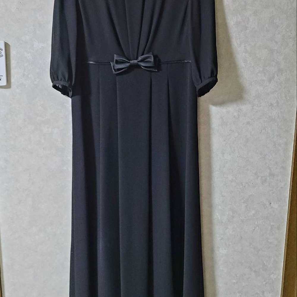 Black formal long dress size 9. - image 9