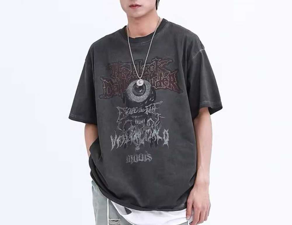 Japanese Brand × Streetwear × Tee Evil Eye Print … - image 2