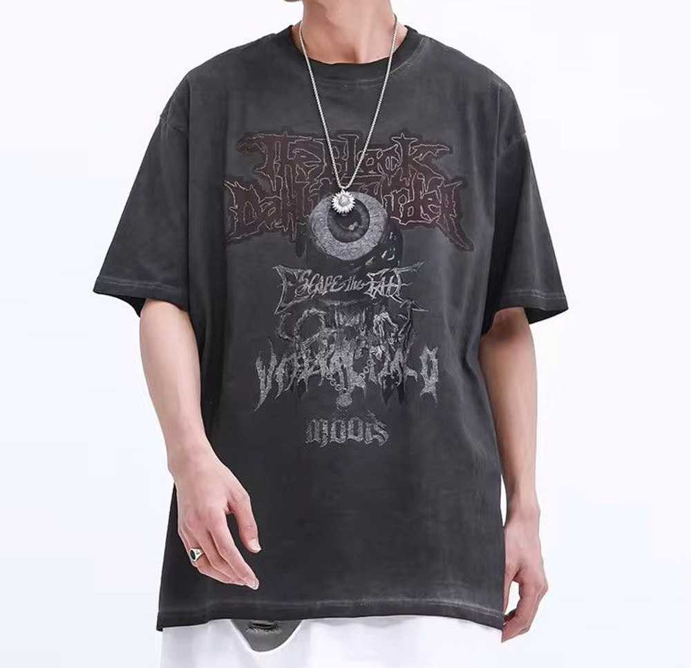 Japanese Brand × Streetwear × Tee Evil Eye Print … - image 4