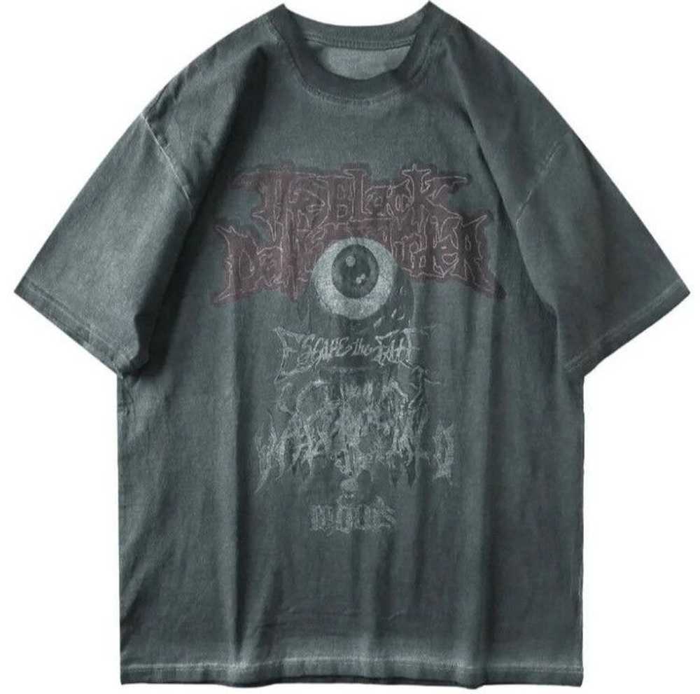 Japanese Brand × Streetwear × Tee Evil Eye Print … - image 7