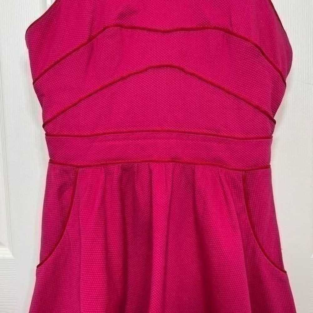 Dress the Population Fuchsia Pink Fit and Flare M… - image 5