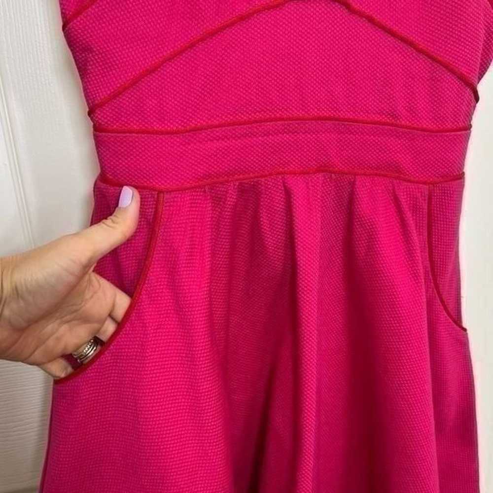 Dress the Population Fuchsia Pink Fit and Flare M… - image 7