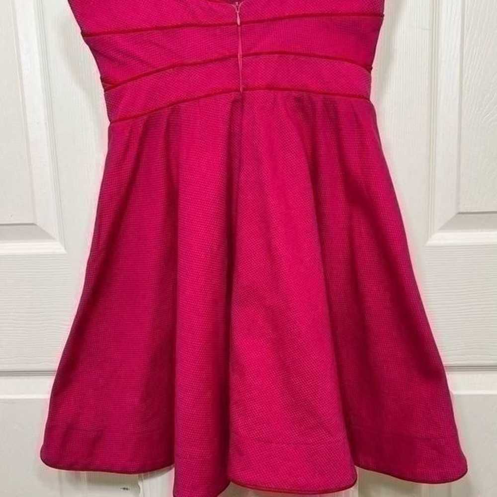 Dress the Population Fuchsia Pink Fit and Flare M… - image 8