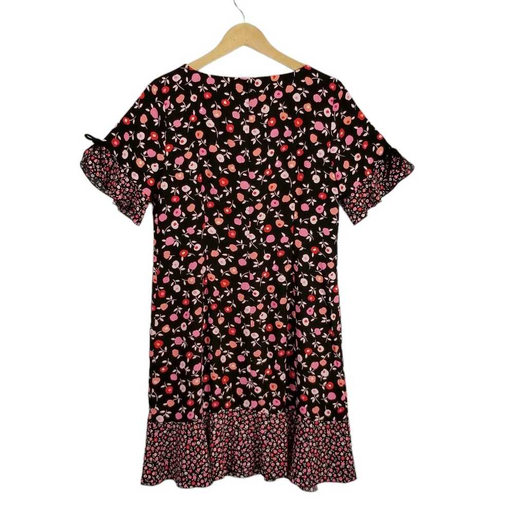 Talbots Women's Short Sleeve Floral Shift Dress S… - image 2