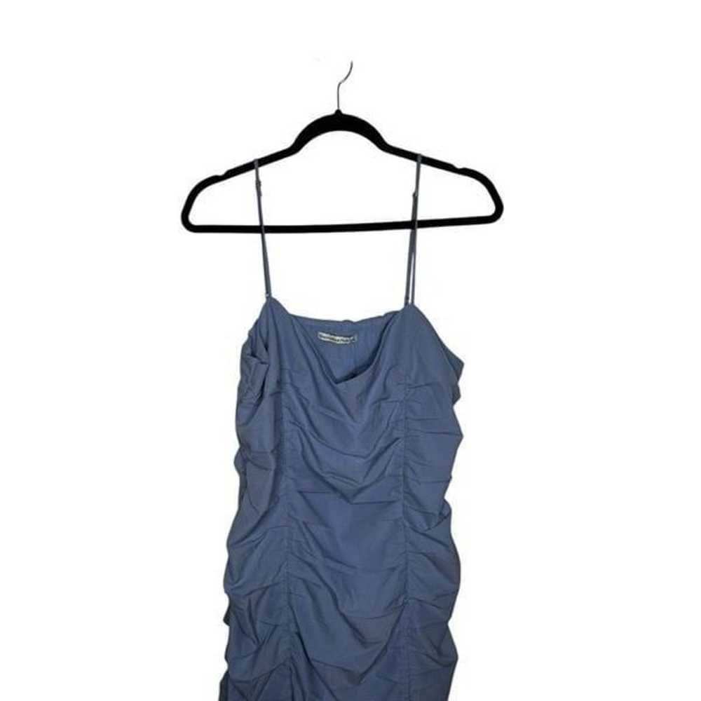 Abercrombie & Fitch Light Blue Ruched Mini Dress … - image 2