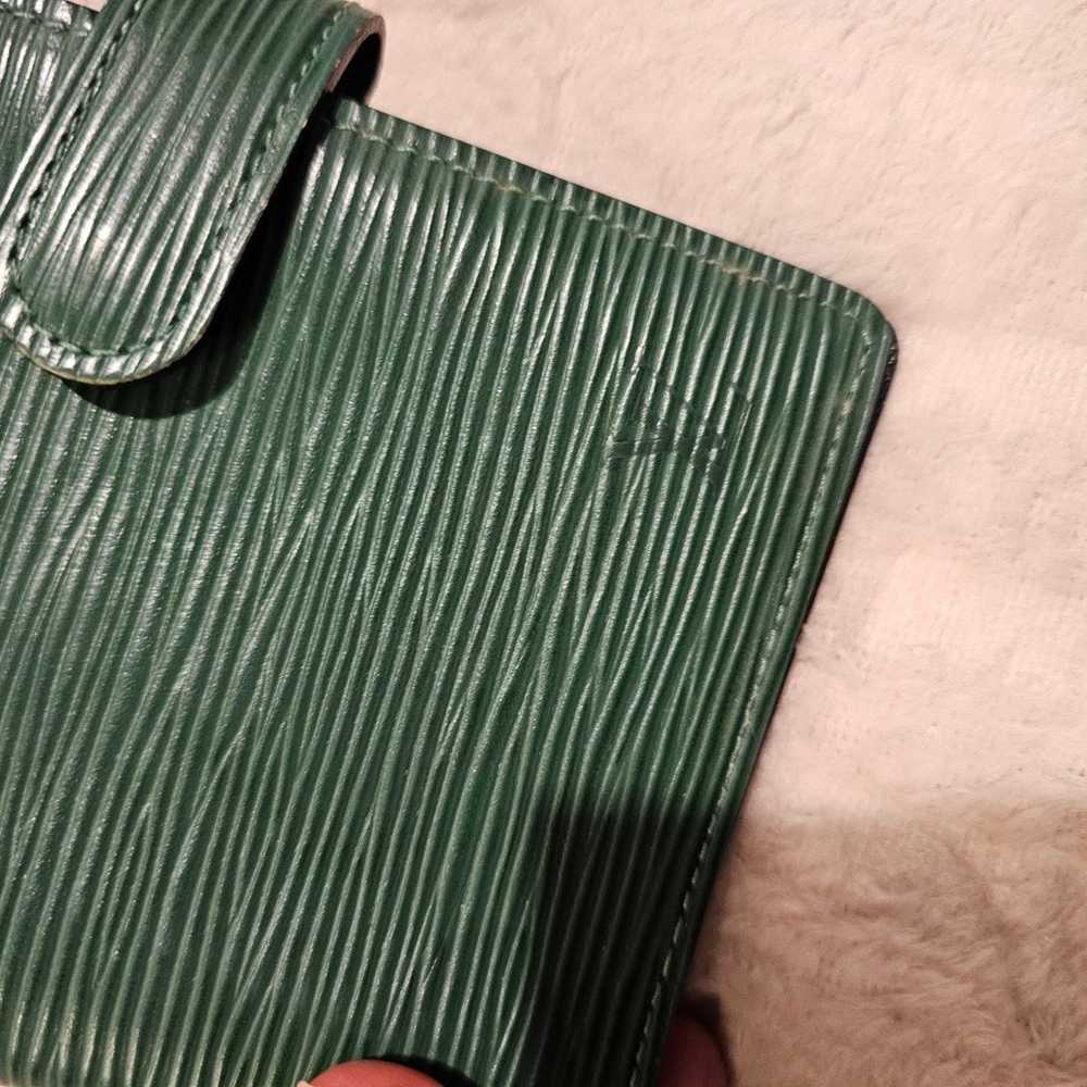 Authentic Louis Vuitton Epi Green Agenda - image 2