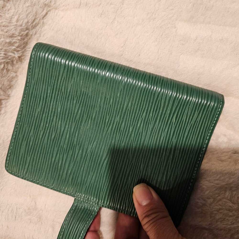 Authentic Louis Vuitton Epi Green Agenda - image 5