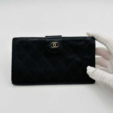 Chanel Caviar Leather CC Wallet