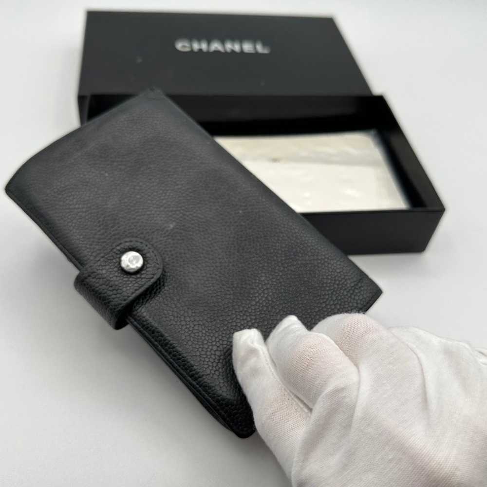 Chanel Pebbled leather Wallet - image 3