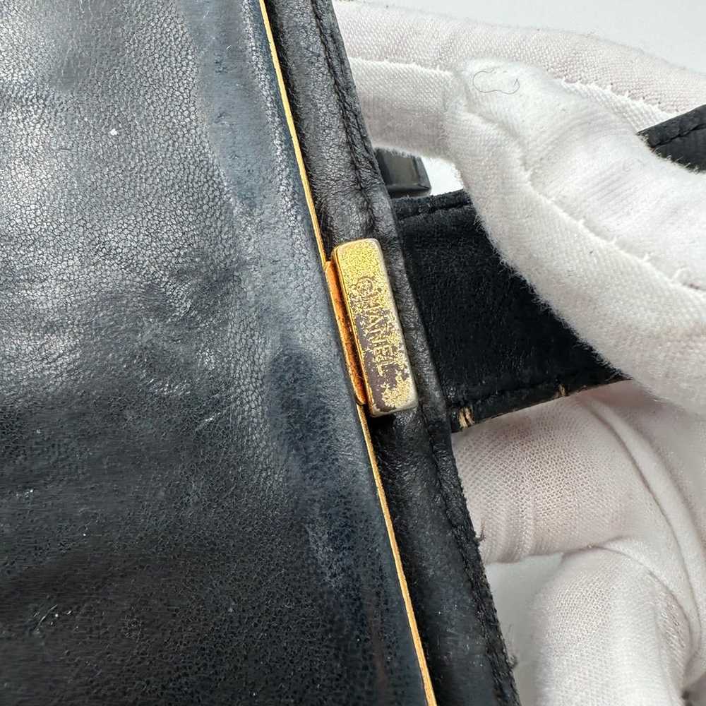 Chanel Pebbled leather Wallet - image 6