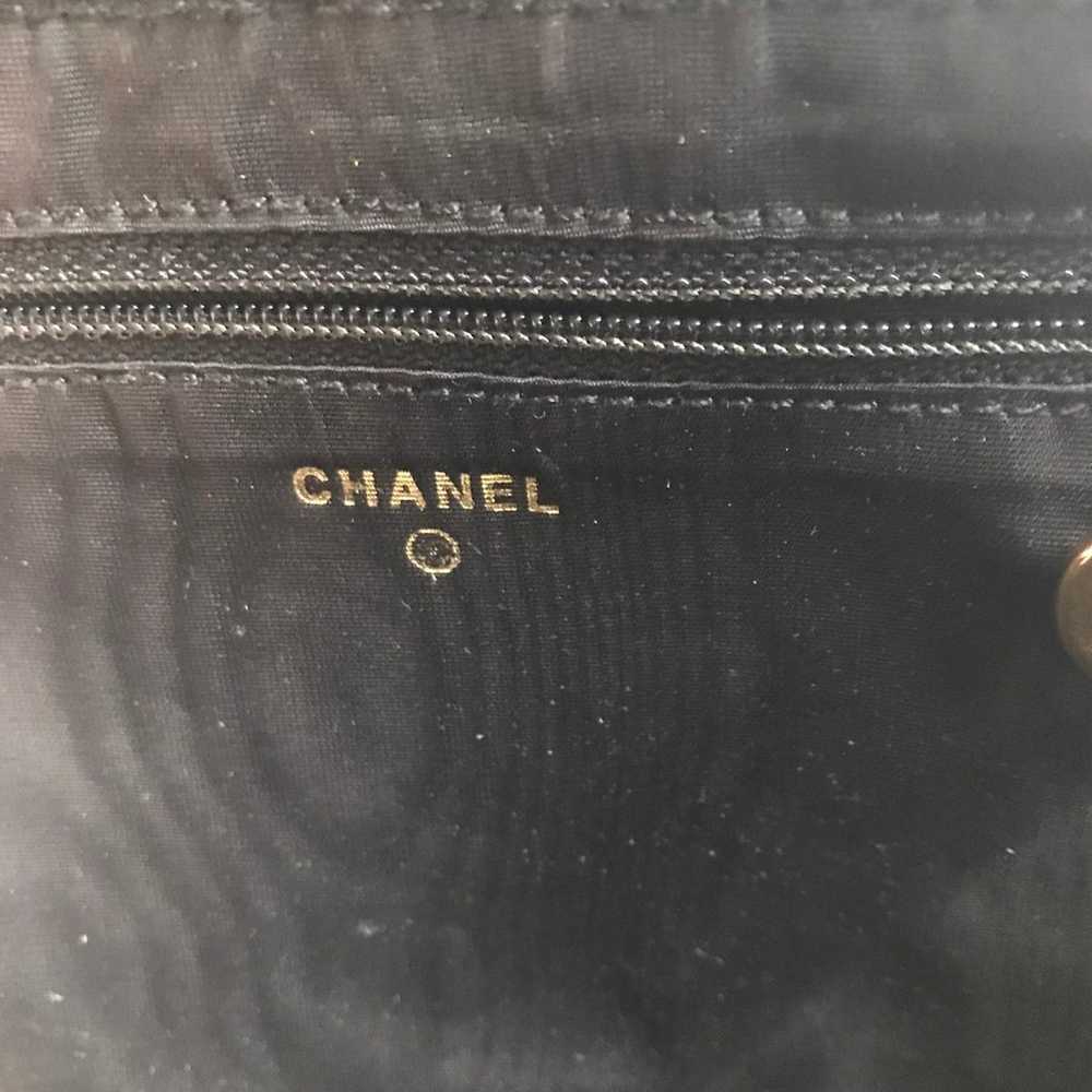 Chanel Vintage Zippered Large Wallet Clutch - image 12