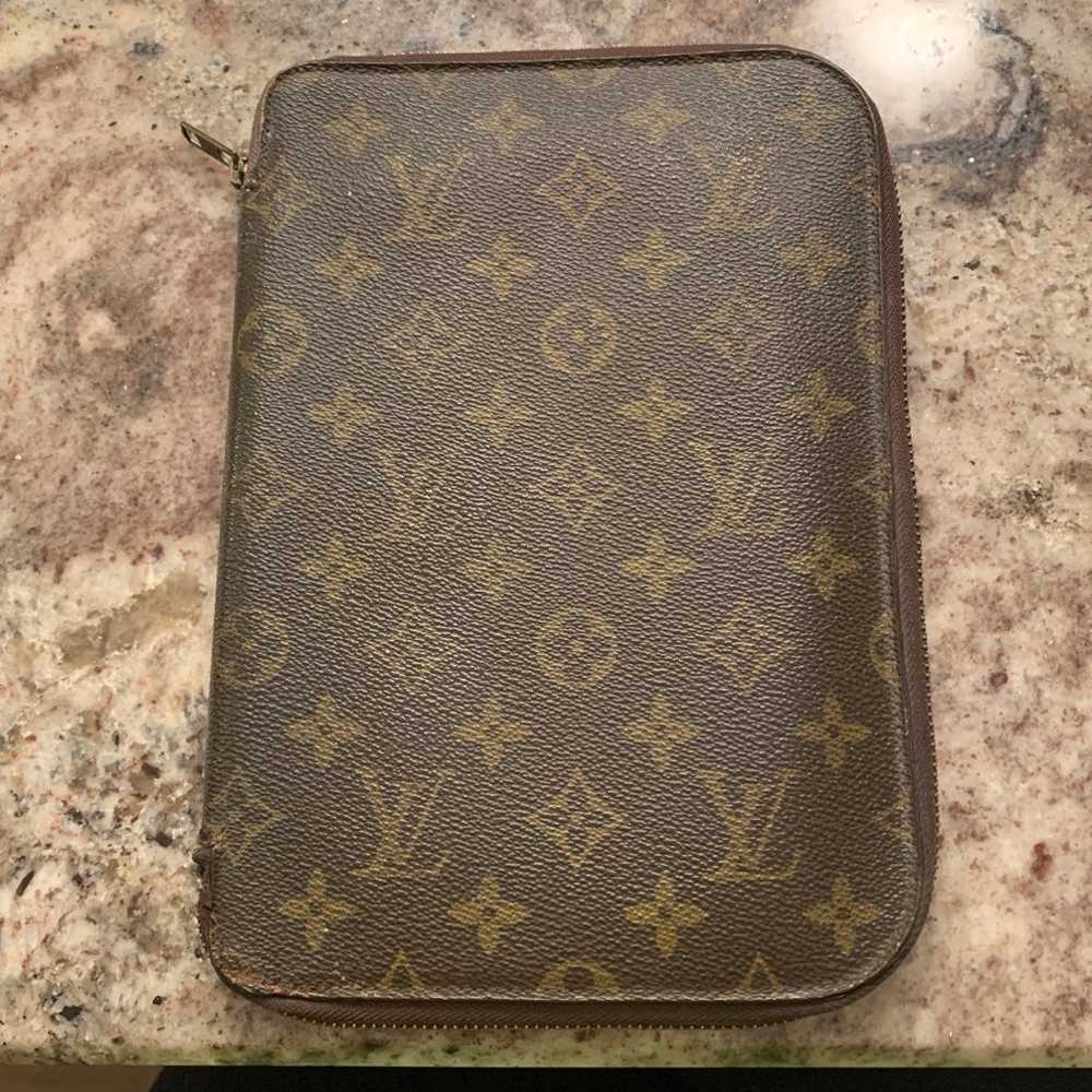 Louis Vuitton Monogram Zip around Agenda Vintage - image 1