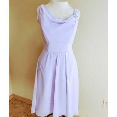 B2 Jasmine lavender chiffon dress 6 - image 1