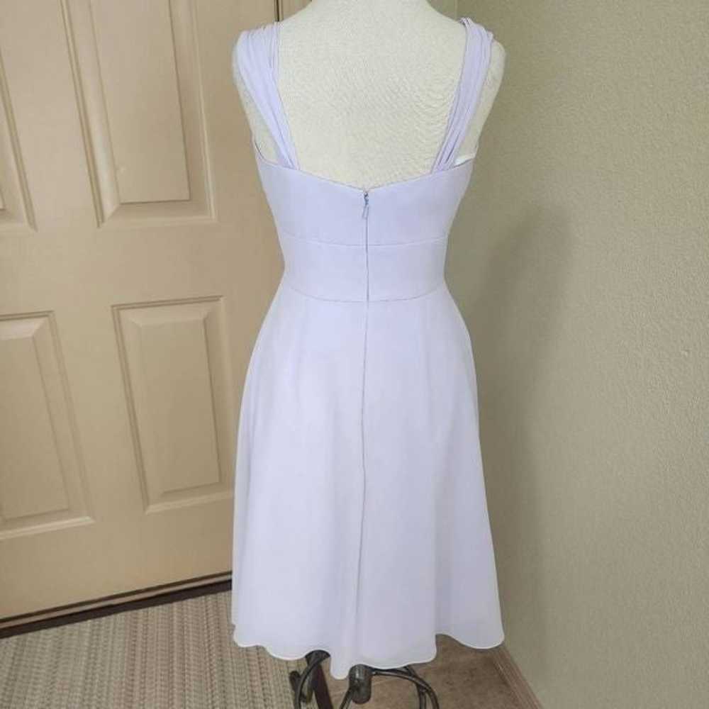 B2 Jasmine lavender chiffon dress 6 - image 3