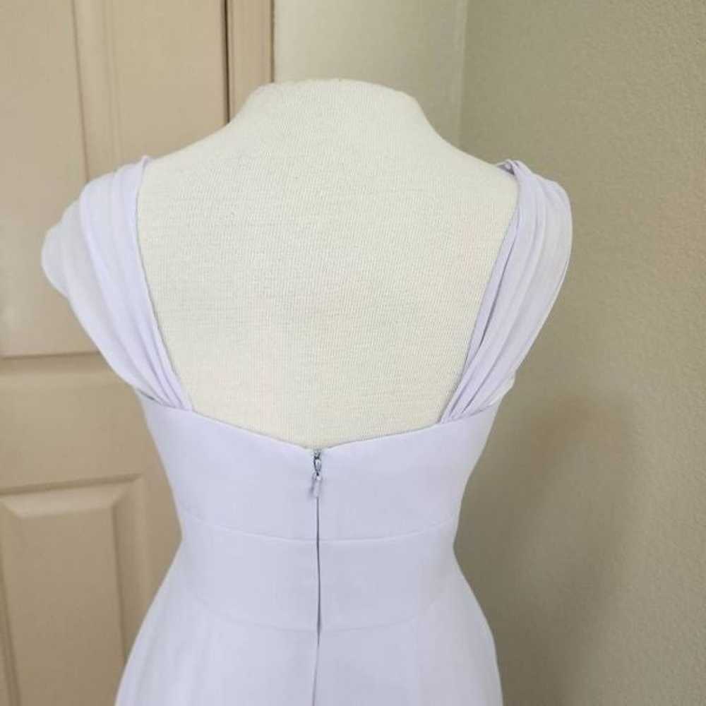 B2 Jasmine lavender chiffon dress 6 - image 4