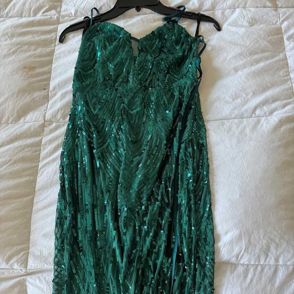 Emerald sequin maxi dress - hello Molly - image 4