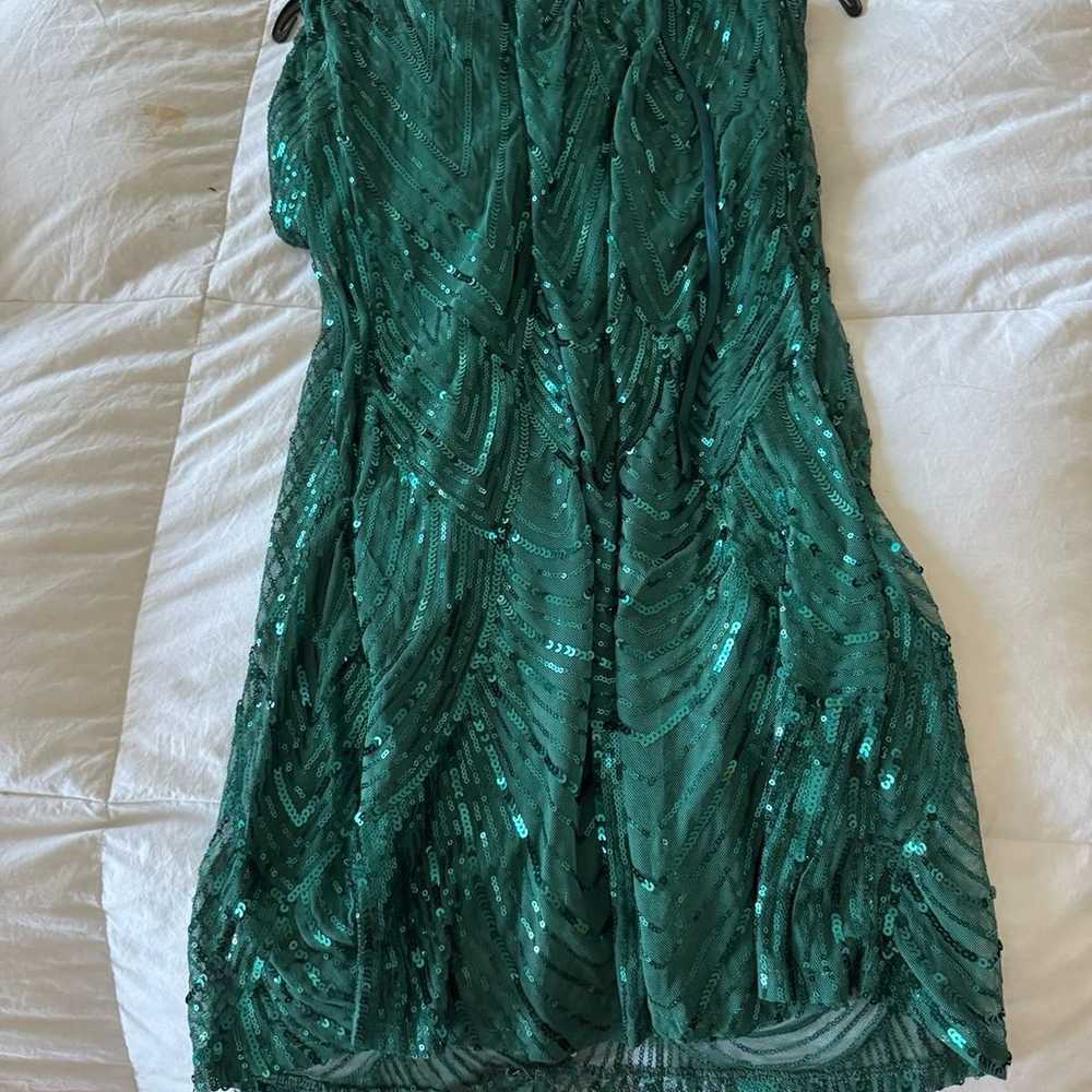 Emerald sequin maxi dress - hello Molly - image 5