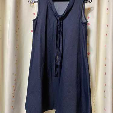 Agnès b. Dark Navy Sleeveless Tunic Size 36