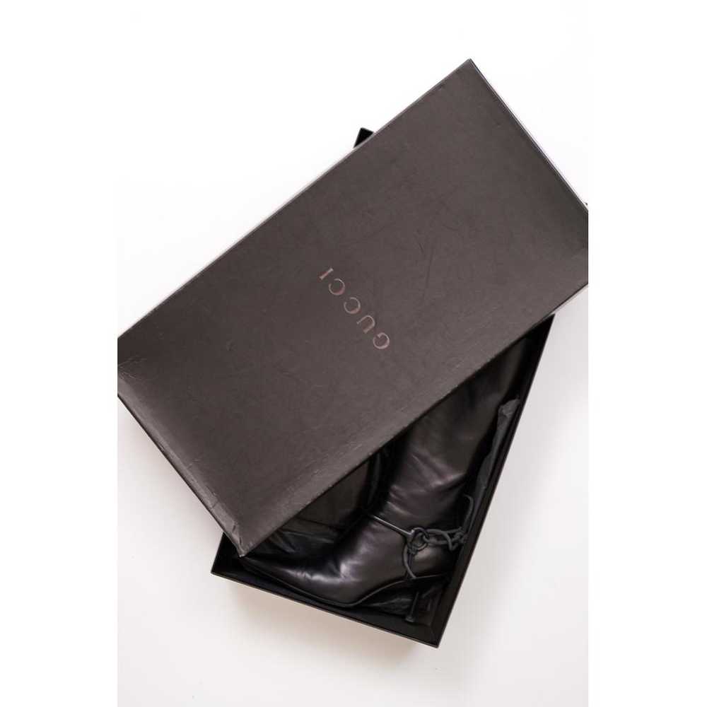 Gucci Leather boots - image 9