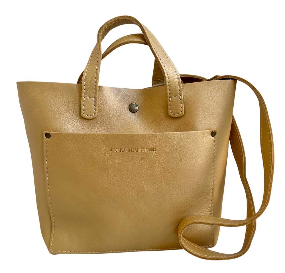 Portland Leather Mini Crossbody Tote - image 1